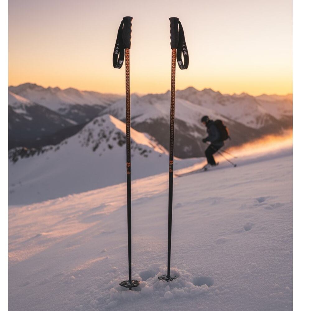 Brand New 2026 Black Crows Meta Ski Poles | 120cm (47") | Best Christmas Gift!